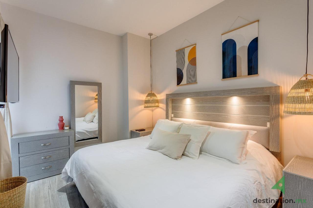 Charming Apartment With Pool, Gym, And Jacuzzi - Kansas 113 Mexico-stad Buitenkant foto